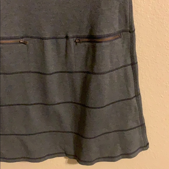 Athleta fit to flare gray dress small - Picture 2 of 5